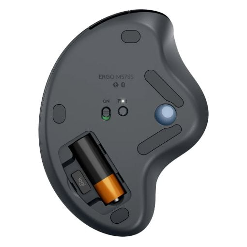 Εικόνα της Ποντίκι Logitech Ergo M575s Bluetooth Graphite/Blue Ball 910-007029