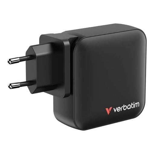 Εικόνα της Φορτιστής Verbatim Mini GaN 3x USB-C & USB-A 165W Black 32216