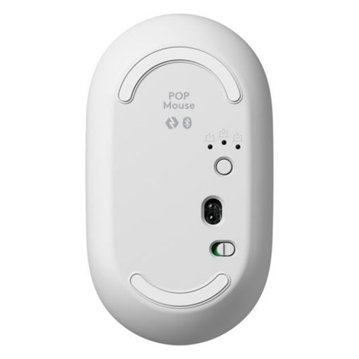 Εικόνα της Ποντίκι Logitech POP Emoji Bluetooth Off-White 910-007411