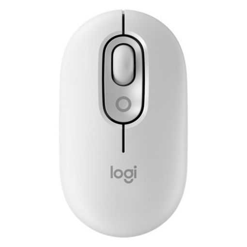 Εικόνα της Ποντίκι Logitech POP Emoji Bluetooth Off-White 910-007411