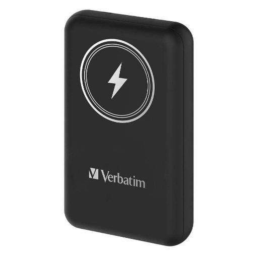 Εικόνα της Power Bank Verbatim Charge n Go 10000mAh Magnetic Wireless with Stand Black 32264