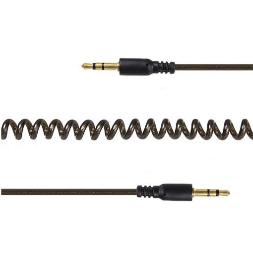 Εικόνα της Καλώδιο Cablexpert 3.5mm to 3.5mm Spiral 1.8m CCA-405-6