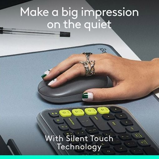Εικόνα της Ποντίκι Logitech POP Emoji Bluetooth Graphite 910-007412