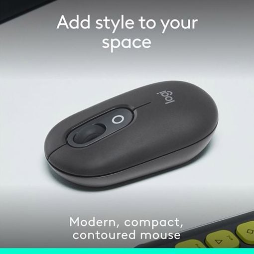 Εικόνα της Ποντίκι Logitech POP Emoji Bluetooth Graphite 910-007412