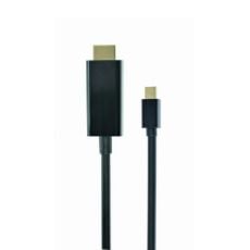 Εικόνα της Καλώδιο Cablexpert Mini DisplayPort Male to HDMI Male 1.8m Black CC-MDP-HDMI-6