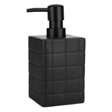 Εικόνα της Αντλία Σαπουνιου Estia Tiles Kεραμεική 450ml Μαύρη 02-27698