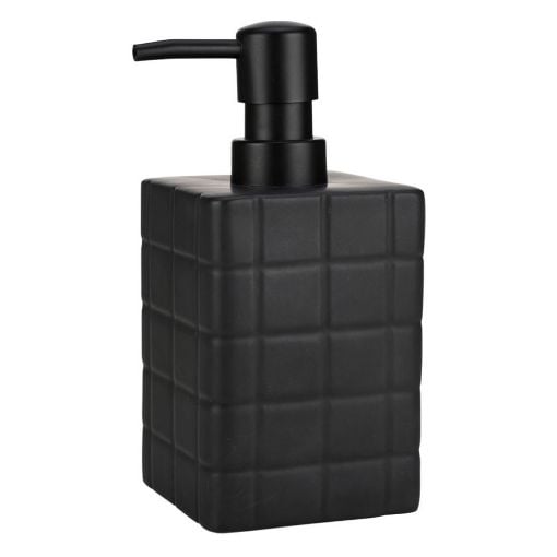 Εικόνα της Αντλία Σαπουνιου Estia Tiles Kεραμεική 450ml Μαύρη 02-27698