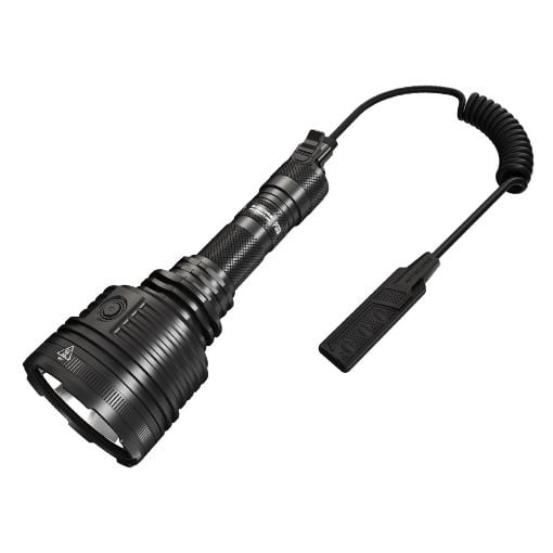 Εικόνα της Φακός NiteCore Precise P30i 2000lm IP68 Black + Επαναφορτιζόμενη Μπαταρία NL2150HPi + Διακόπτης RSW2i