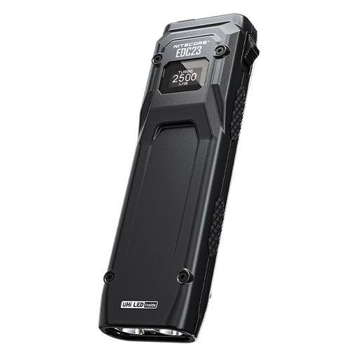 Εικόνα της Φακός NiteCore EDC23 UHI Strobe Ready Επαναφορτιζόμενος 2500lm IP68 Black