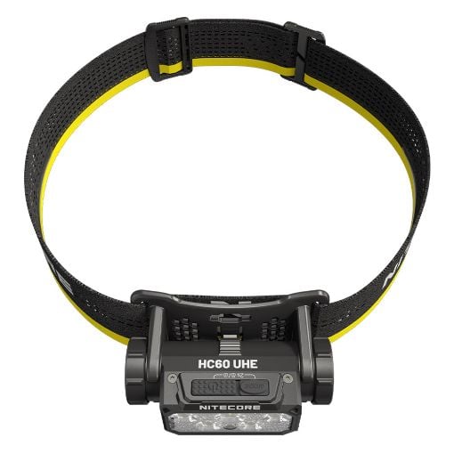 Εικόνα της Φακός Κεφαλής NiteCore HC60 UHE Επαναφορτιζόμενος 1600lm IP68 Black