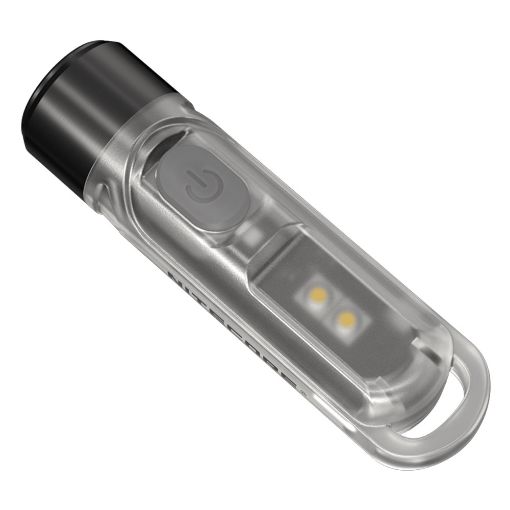 Εικόνα της Φακός NiteCore Tiki UV Επαναφορτιζόμενος 70lm IP66 Transparent/Black