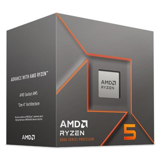 Εικόνα της Επεξεργαστής AMD Ryzen 5 8400F (4.2GHz) 16MB Cache sAM5 100-100001591BOX