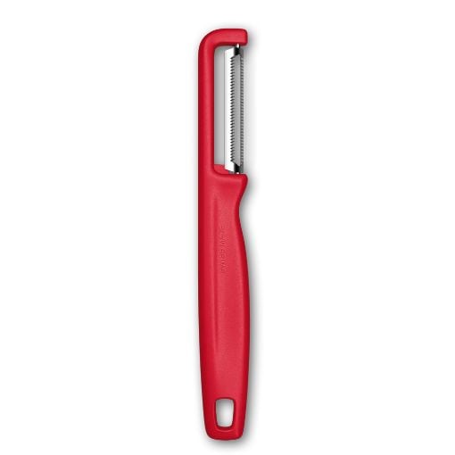Εικόνα της Αποφλοιωτής Victorinox Lota με Λαστιχένια Λαβή Κόκκινος 6.0943.1