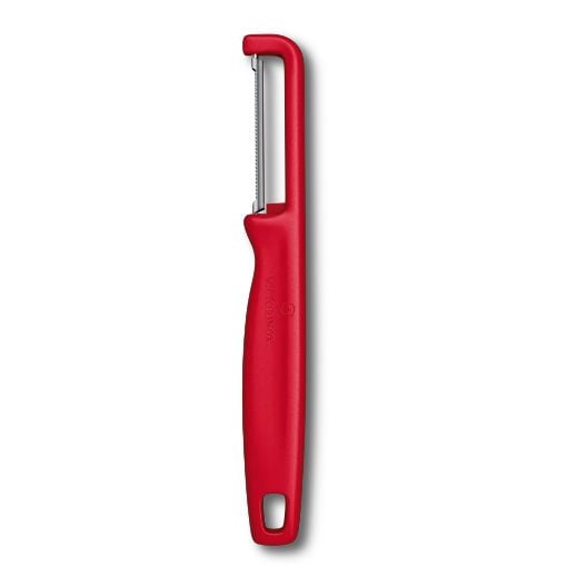 Εικόνα της Αποφλοιωτής Victorinox Lota με Λαστιχένια Λαβή Κόκκινος 6.0943.1