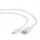 Εικόνα της Καλώδιο Cablexpert USB-A Male to Lightning Male 2m White CC-USB2-AMLM-2M-W