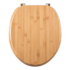 Εικόνα της Καπάκι Λεκάνης Estia Bamboo Essentials 35x43x3cm Kαφέ 02-13059