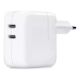 Εικόνα της Φορτιστής Apple 35W Dual USB-C White MW2K3ZM/A