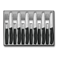 Εικόνα της Σετ Μαχαιροπίρουνα Victorinox Swiss Classic 12τμχ Μαύρο 6.7833.12