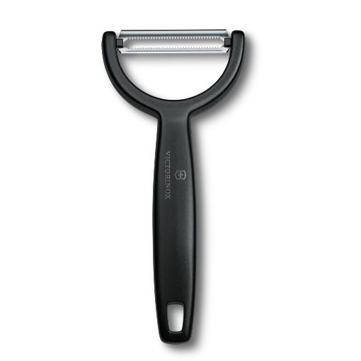 Εικόνα της Αποφλοιωτής Victorinox Ypso με Λαστιχένια Λαβή Μαύρος 6.0963.3