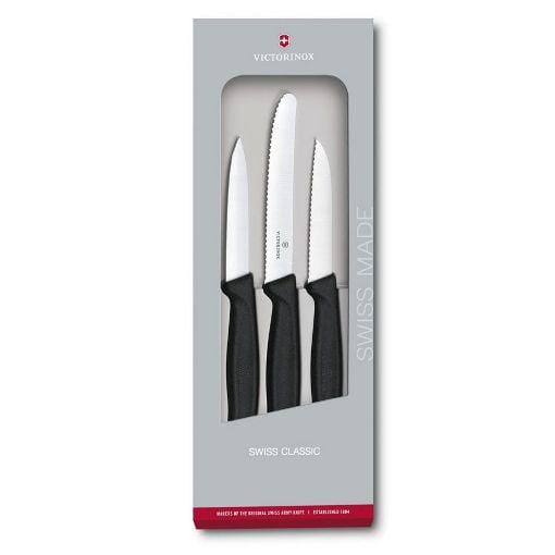Εικόνα της Σετ Μαχαίρια Victorinox Swiss Classic Paring 3τμχ Μαύρο 6.7113.3