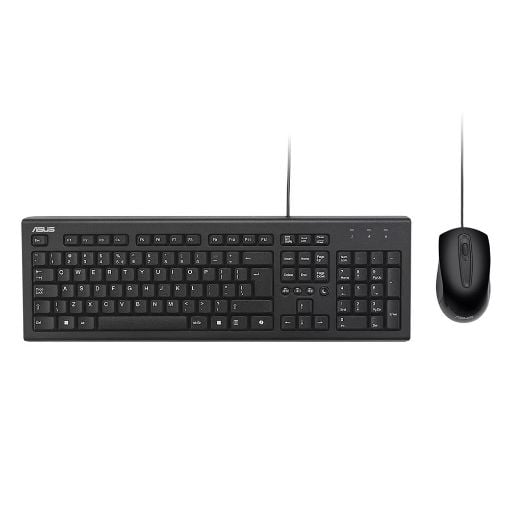 Εικόνα της Πληκτρολόγιο-Ποντίκι Asus U2000 Wired (GR) 90-XB1000KM00250-