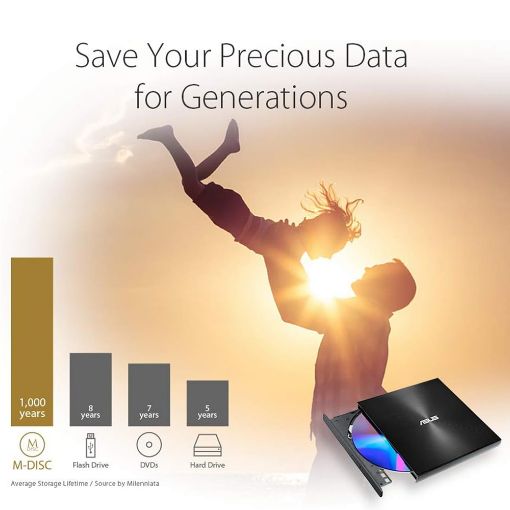 Εικόνα της Asus ZenDrive U9M SDRW-08U9M-U External Black 90DD02A0-M29000