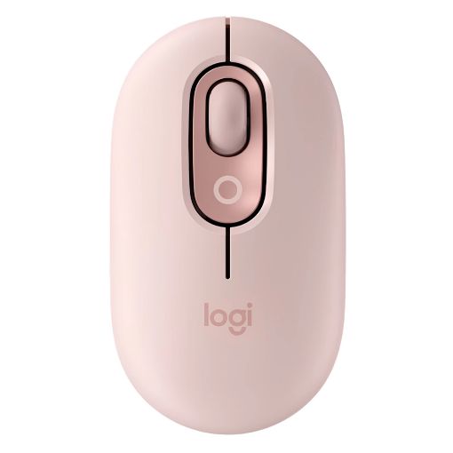 Εικόνα της Ποντίκι Logitech POP Emoji Bluetooth Rose 910-007413