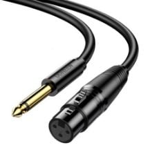 Εικόνα της Καλώδιο Ugreen AV131 XLR Female to 6.5mm Male 2m Black 20719