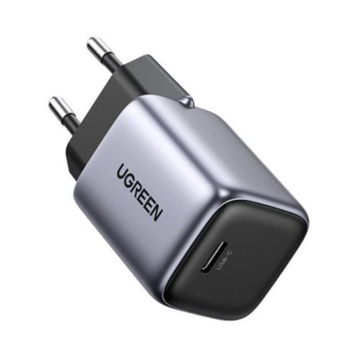Εικόνα της Φορτιστής Ugreen CM319 Nexode Mini USB-C PD GaN 30W & USB-C Cable 1m Space Gray 25257