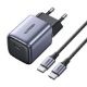 Εικόνα της Φορτιστής Ugreen CM319 Nexode Mini USB-C PD GaN 30W & USB-C Cable 1m Space Gray 25257
