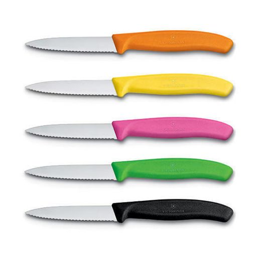 Εικόνα της Μαχαίρι Victorinox Swiss Classic Paring Wavy Pointed Tip 8cm Πράσινο 6.7636.L114