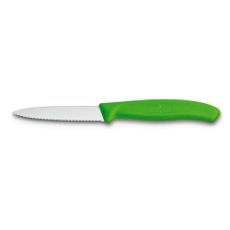 Εικόνα της Μαχαίρι Victorinox Swiss Classic Paring Wavy Pointed Tip 8cm Πράσινο 6.7636.L114