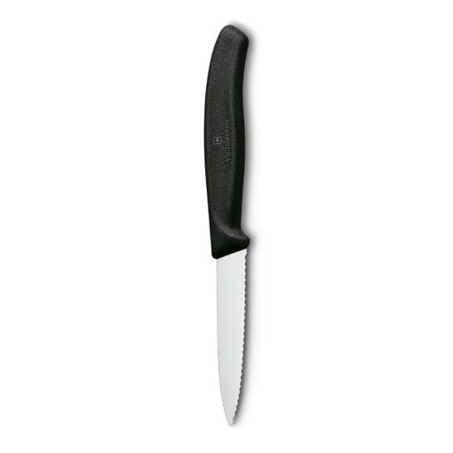 Εικόνα της Μαχαίρι Victorinox Swiss Classic Paring Wavy Pointed Tip 8cm Μαύρο 6.7633