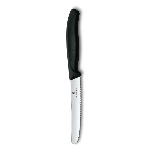Εικόνα της Μαχαίρι Victorinox Swiss Classic Knife Wavy 11cm Μαύρο 6.7833