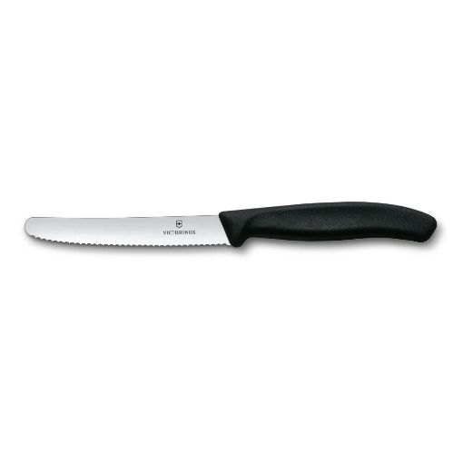Εικόνα της Μαχαίρι Victorinox Swiss Classic Knife Wavy 11cm Μαύρο 6.7833