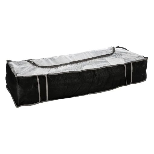 Εικόνα της Θήκη Αποθήκευσης Ρούχων 5Five 100x45x20cm Μαύρη 724130
