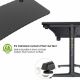 Εικόνα της Gaming Desk Eureka Ergonomic GIP 60'' Black ERK-GIP-P60B-V2