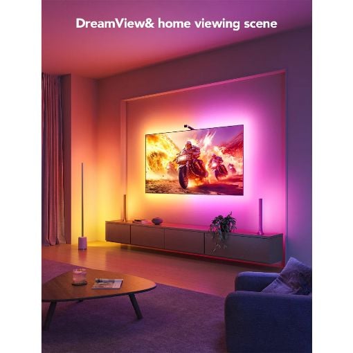 Εικόνα της Govee TV Backlight 3 Lite RGBICW Wi-Fi + Bluetooth 75-85" 5m H6099