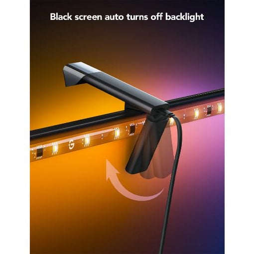Εικόνα της Govee TV Backlight 3 Lite RGBICW Wi-Fi + Bluetooth 75-85" 5m H6099