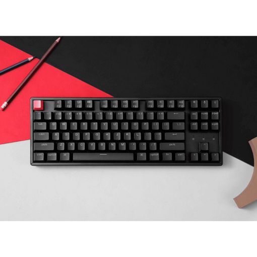 Εικόνα της Πληκτρολόγιο Keychron K8 V2 QMK TKL Wireless RGB Hot-Swappable Red Switches (US) K8X-H1