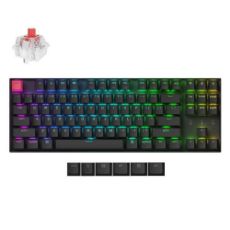 Εικόνα της Πληκτρολόγιο Keychron K8 V2 QMK TKL Wireless RGB Hot-Swappable Red Switches (US) K8X-H1