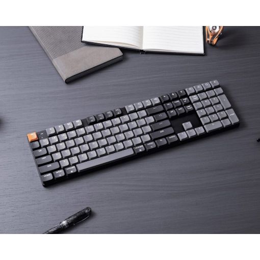 Εικόνα της Πληκτρολόγιο Keychron K5 V2 QMK Full Wireless RGB Red Switches (US) K5X-B1