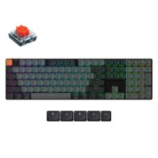Εικόνα της Πληκτρολόγιο Keychron K5 V2 QMK Full Wireless RGB Red Switches (US) K5X-B1