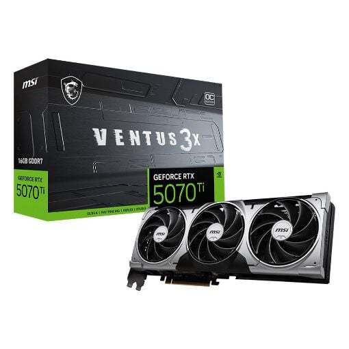 Εικόνα της MSI GeForce RTX 5070 Ti 16GB GDDR7 Ventus 3X OC Plus 912-V531-083