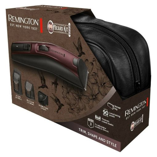 Εικόνα της Κουρευτική Μηχανή Remington Beard Trimmer Kit Black/Brown MB4047