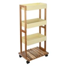 Εικόνα της Τρόλεϊ Αποθήκευσης Estia Allure 4 Επιπέδων Ivory 01-24970
