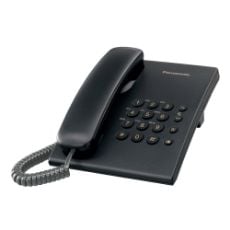 Εικόνα της Ενσύρματο Τηλέφωνο Panasonic KX-TS500EXB Μαύρο