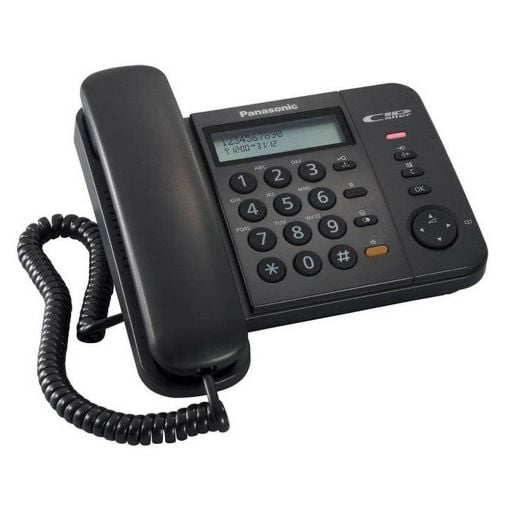 Εικόνα της Ενσύρματο Τηλέφωνο Panasonic KX-TS560EX2B Μαύρο