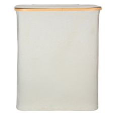 Εικόνα της Καλάθι Απλύτων Estia Bamboo Essentials 2 Θέσεων 144lt 56x37x68cm Γκρι 02-26974