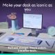 Εικόνα της Πληκτρολόγιο Logitech Pop Icon Keys Bluetooth Lilac/Off White 920-013074